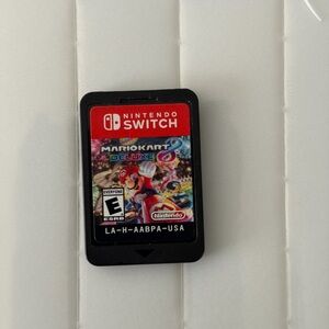 Nintendo Switch Mario Kart 8 Deluxe Game Card - Red and Black